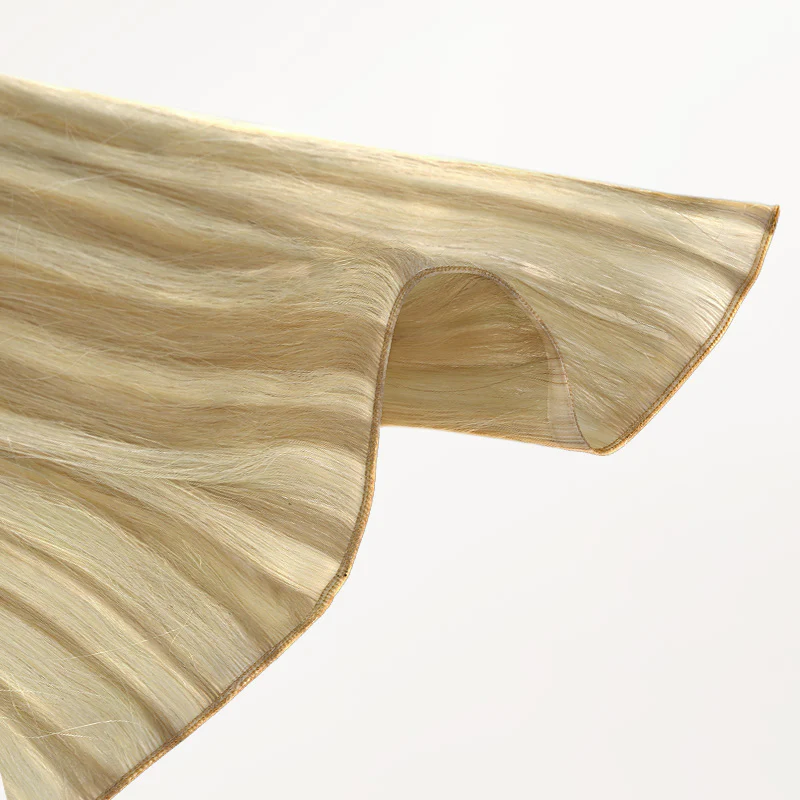 Light Blonde Highlights (16/22A) Genius Tape Weft Hair Extensions 60g - Image 3