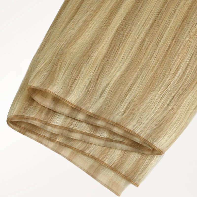 Light Blonde Highlights (16/22A) Genius Tape Weft Hair Extensions 60g - Image 6