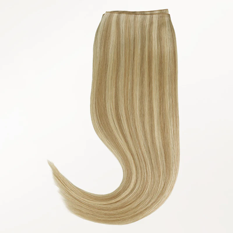 Light Blonde Highlights (16/22A) Genius Tape Weft Hair Extensions 60g - Image 8