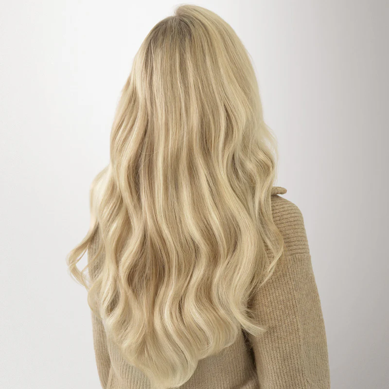 Light Blonde Highlights (16/22A) Genius Weft Hair Extensions (50-120g) - Image 13