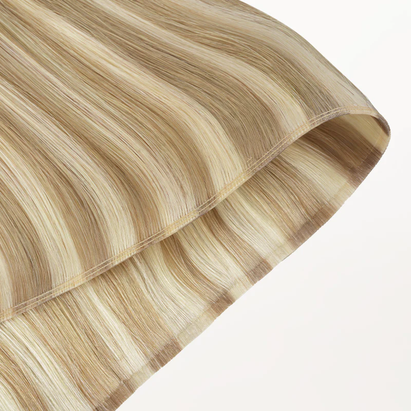 Light Blonde Highlights (16/22A) Genius Weft Hair Extensions (50-120g) - Image 14