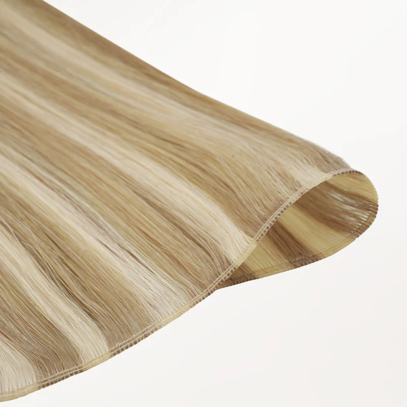 Light Blonde Highlights (16/22A) Genius Weft Hair Extensions (50-120g) - Image 7