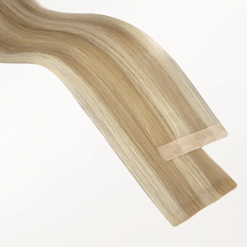 Light Blonde Highlights (16/22A) Invisi Edge Tape-Ins 50g - Image 8