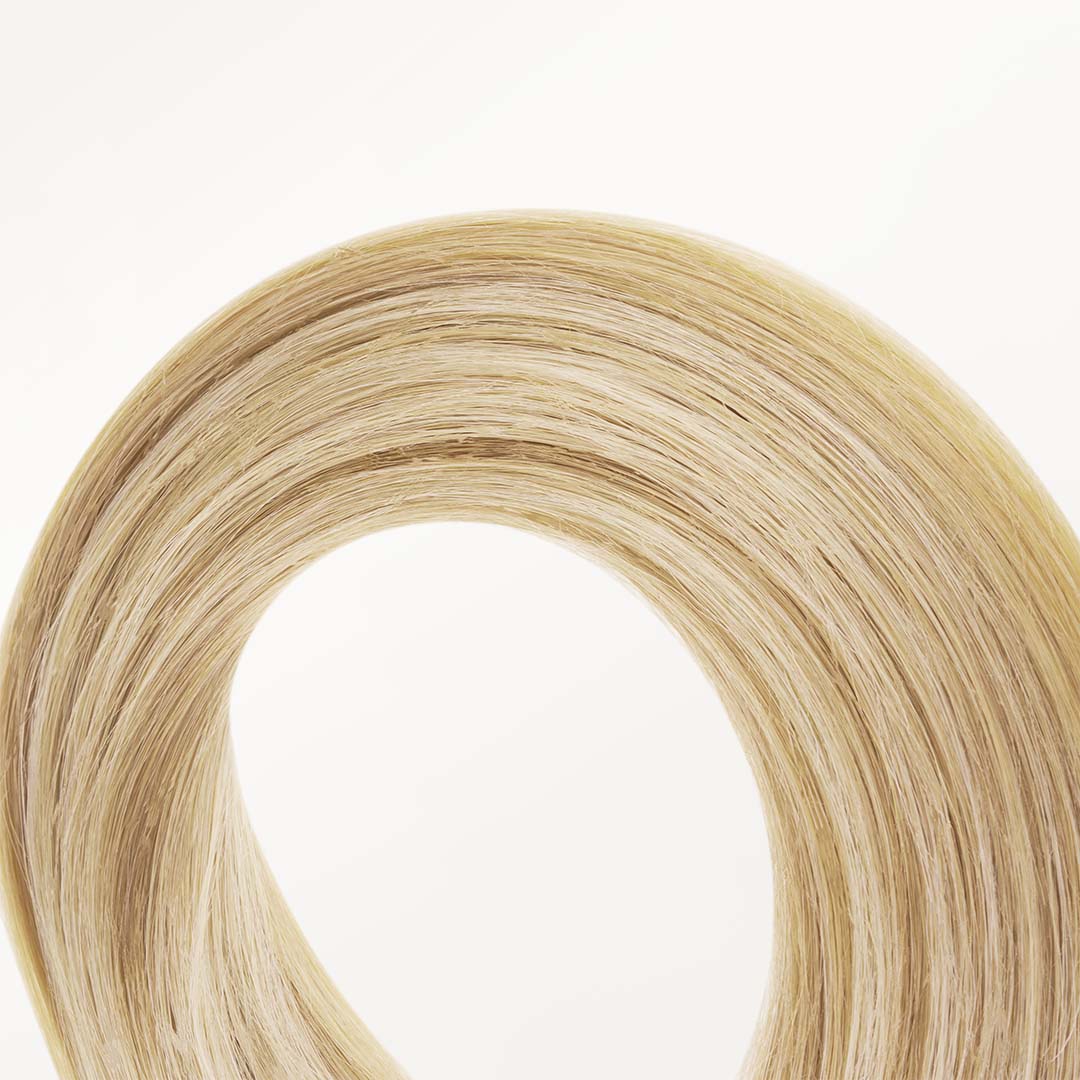 Light Blonde Highlights (16/22A) Micro Link Tip Hair Extensions - Image 5