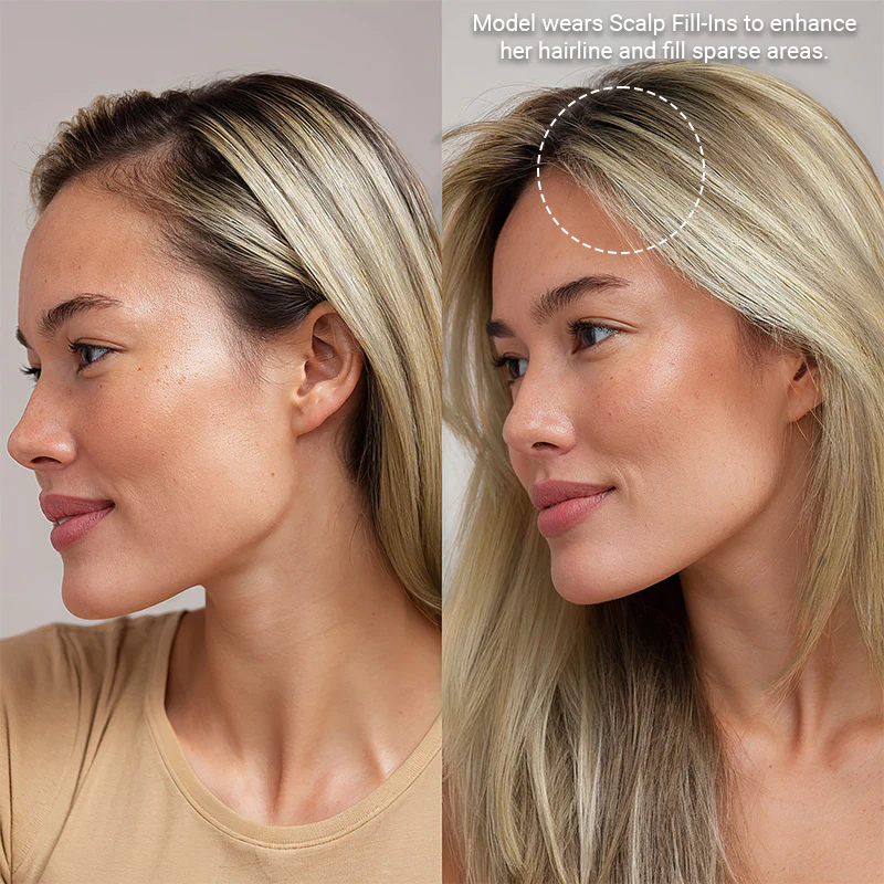 Light Blonde Highlights (16/22A) Scalp Hair Fill-Ins (30g-39g) - Image 14