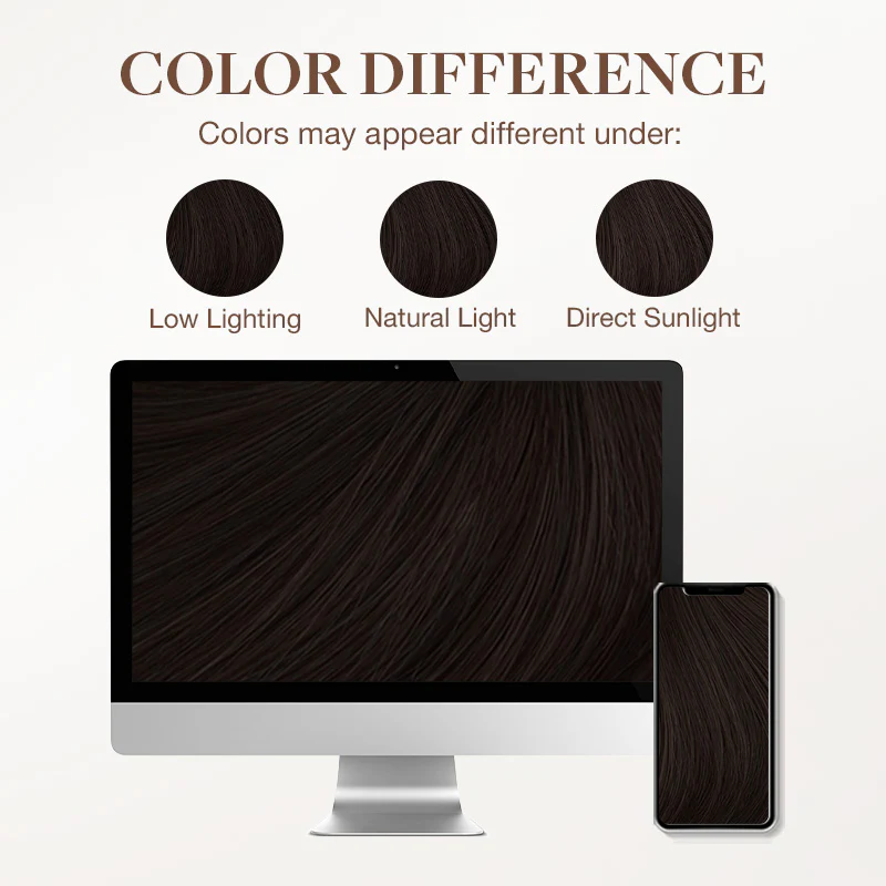 Light Brown (2A) Classic Clip-Ins (120g-150g) - Image 8