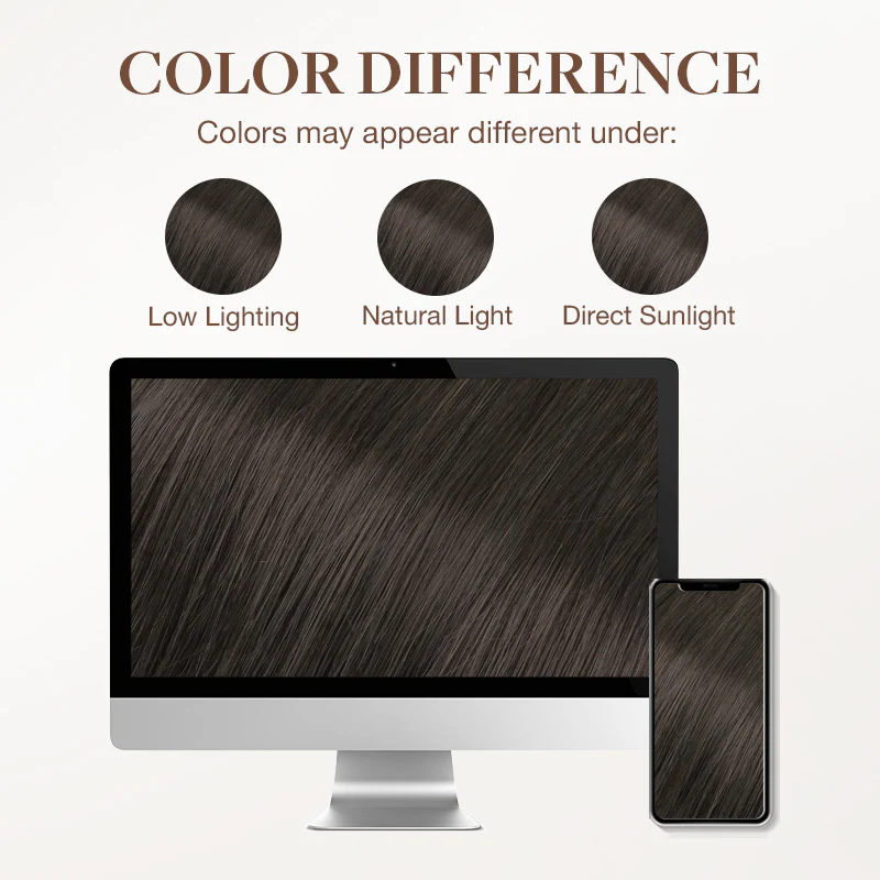 Mocha Brown (1C) Classic Clip-Ins (120g-130g) - Image 9