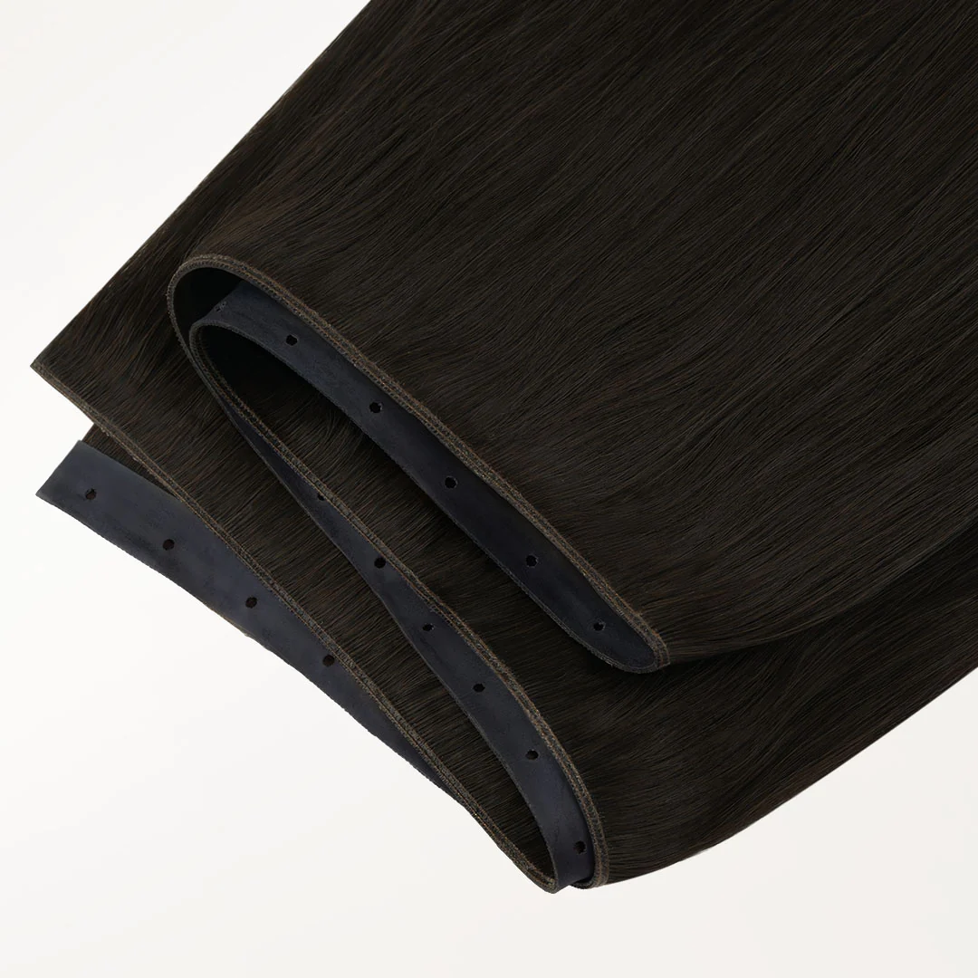 Natural Black (1B) Butterfly Weft Human Hair Extensions (100g-150g) - Image 4