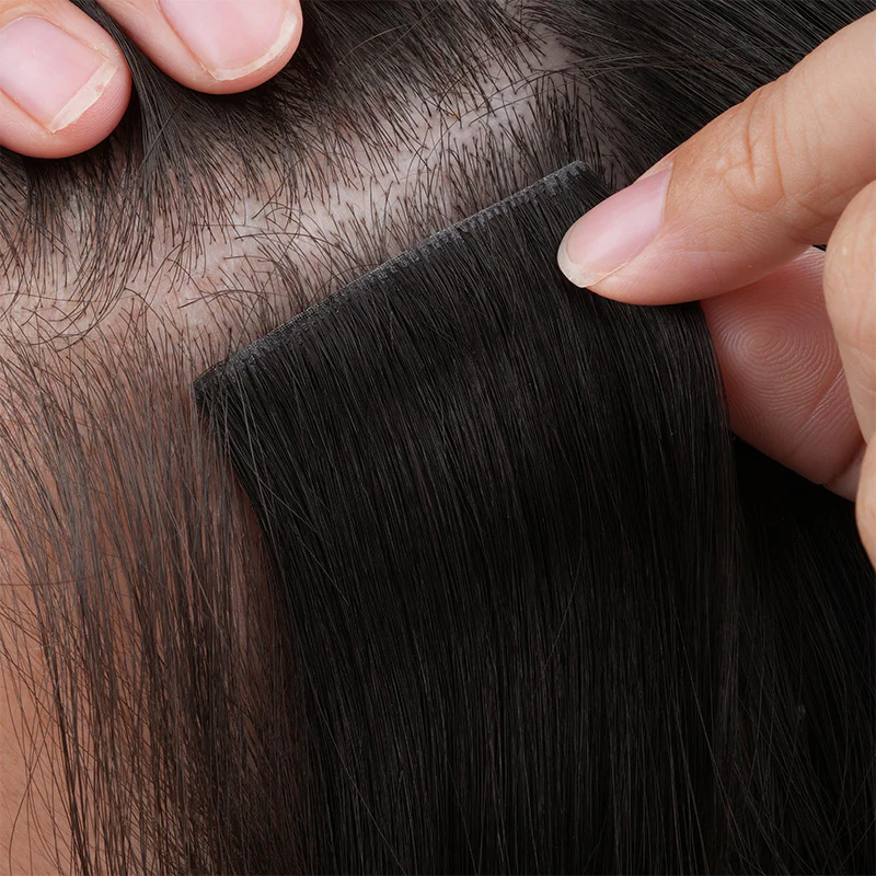 Natural Black (1B) Scalp Hair Fill-Ins (30g-39g) - Image 13