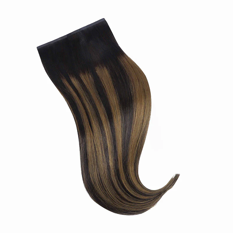 Natural Black Balayage (1B/6/1B) Seamless Clip-Ins (130g) [Clearance] - Image 7