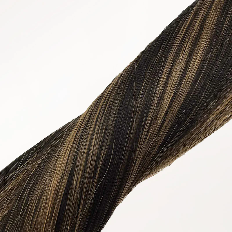 Natural Black Balayage (1B/6/1B) Tape-Ins 50g - Image 6