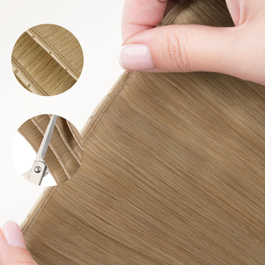 Natural Blonde Balayage (18ET90A) Butterfly Weft Hair Extensions (100g-160g) - Image 3