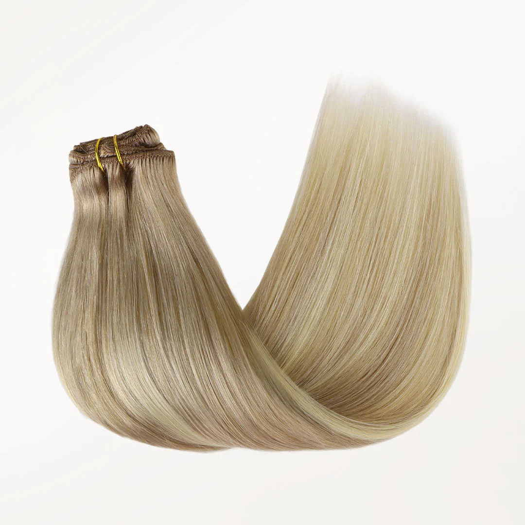 Natural Blonde Balayage (18ET90A) Classic Clip-Ins [Clearance] - Image 4