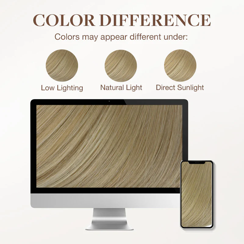 Natural Blonde Balayage (18ET90A) I-Tip Hair Extensions 50g - Image 8