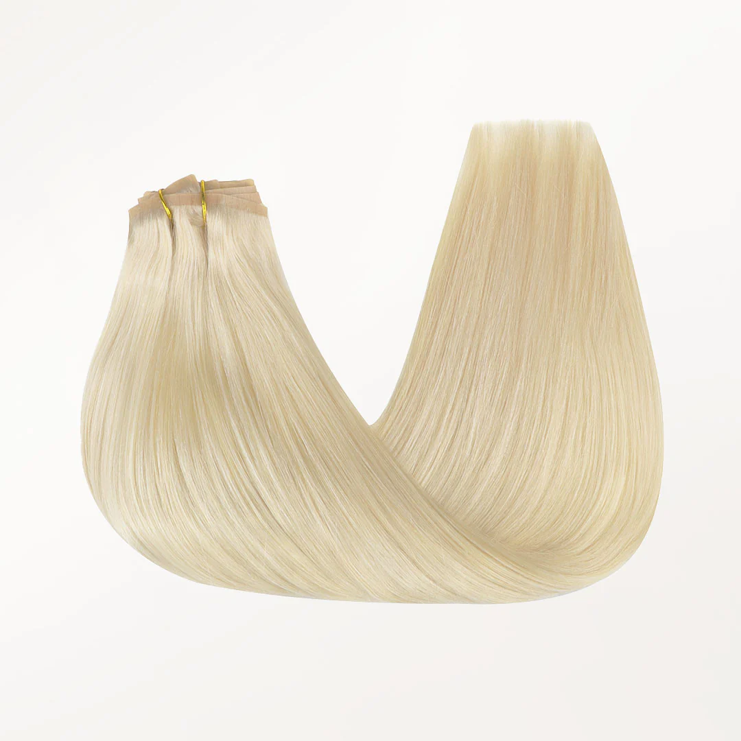 Platinum Blonde (60A) Seamless Clip-Ins (130g-160g) - Image 8