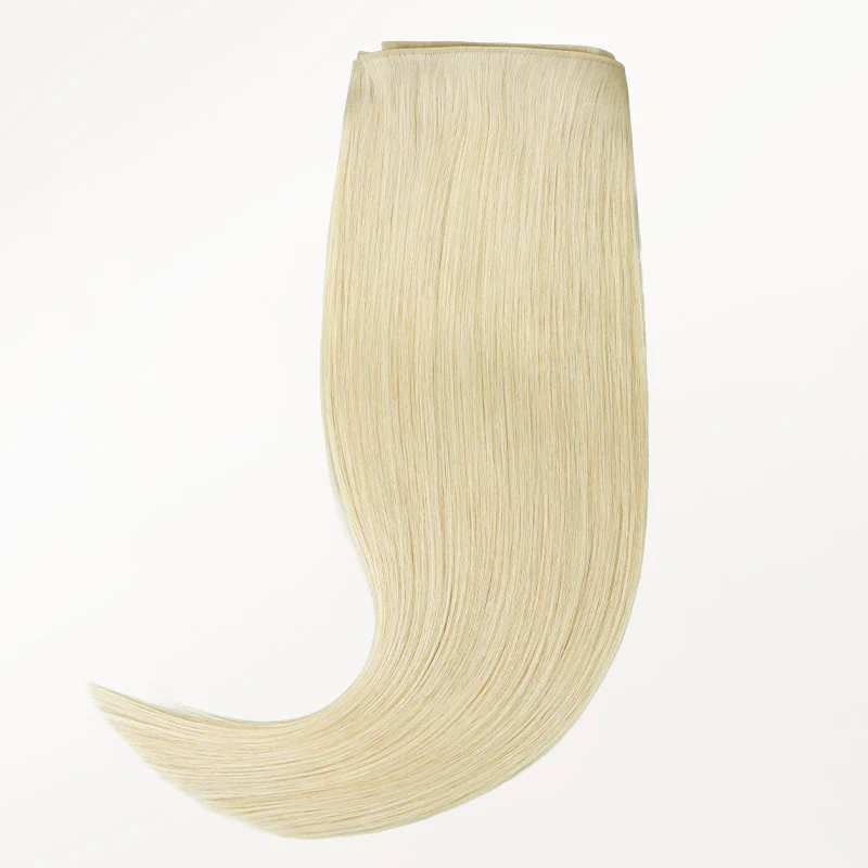 Platinum Blonde (60A) Genius Weft Hair Extensions (50-120g) - Image 15