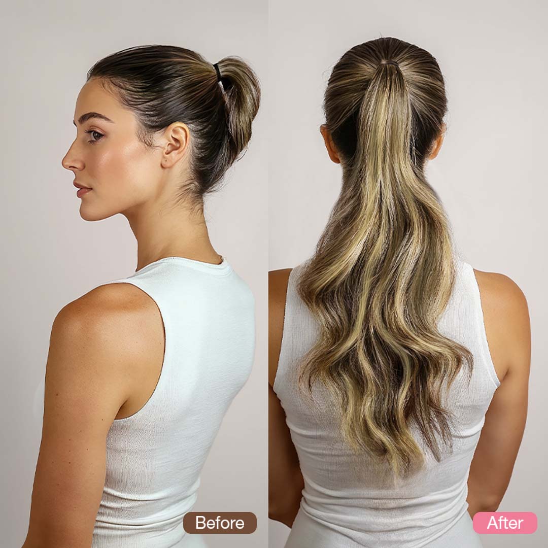 Human Hair Ponytail Extensions - Image 46