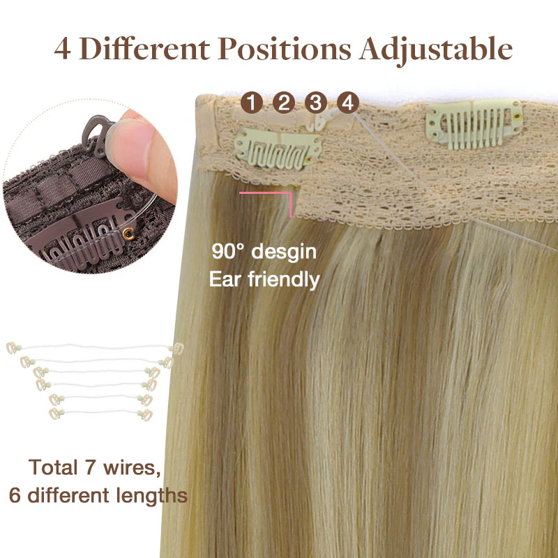 GOO GOO Pro Wire Hair Extension - Image 64