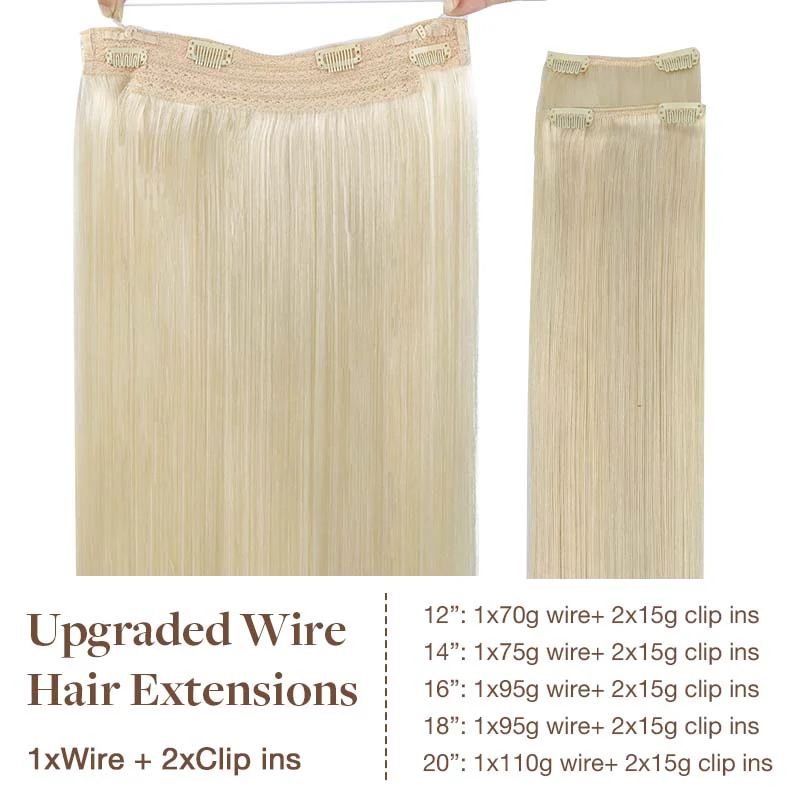 GOO GOO Pro Wire Hair Extension - Image 75