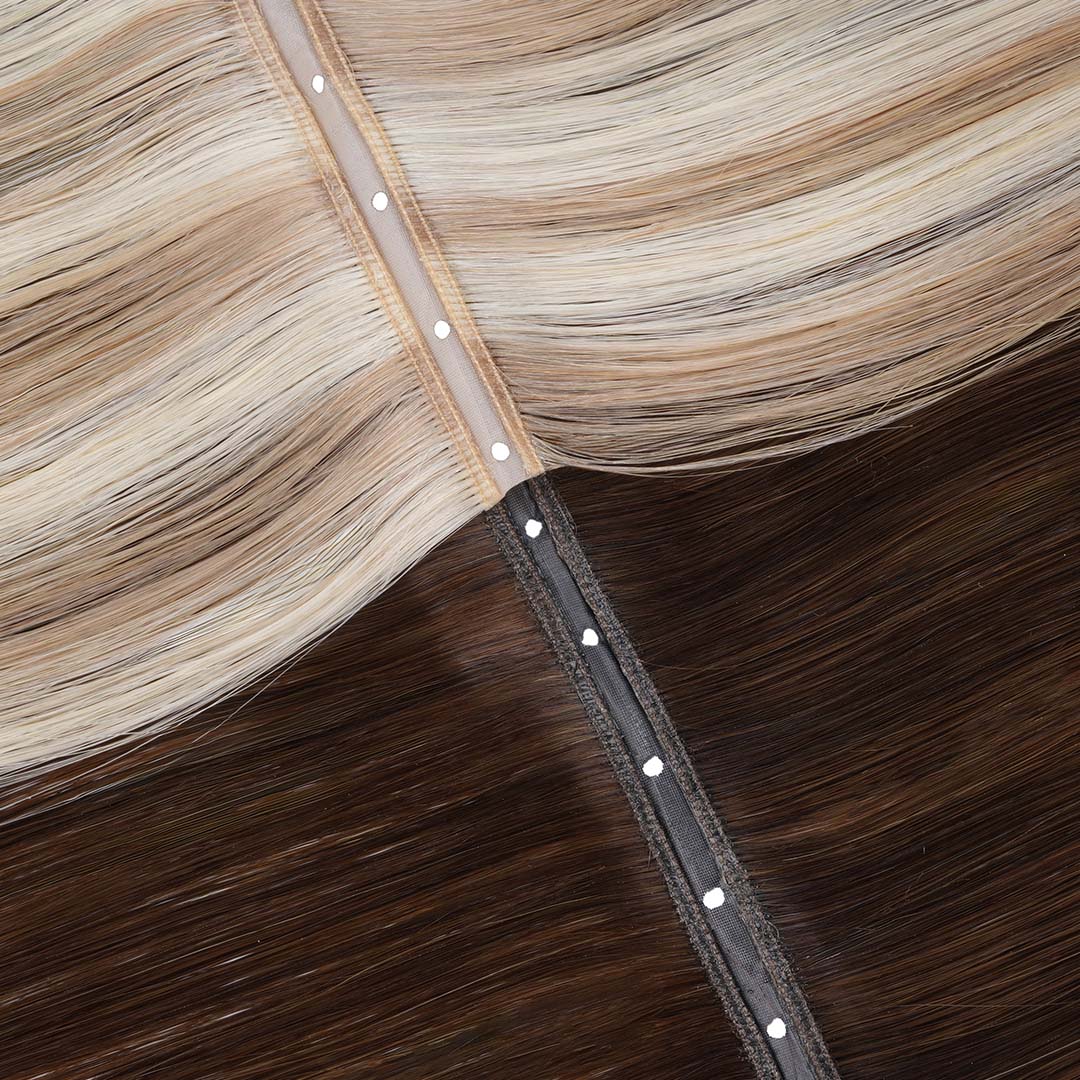 Jet Black (1) Butterfly Weft Hair Extensions (100g-160g) - Image 13