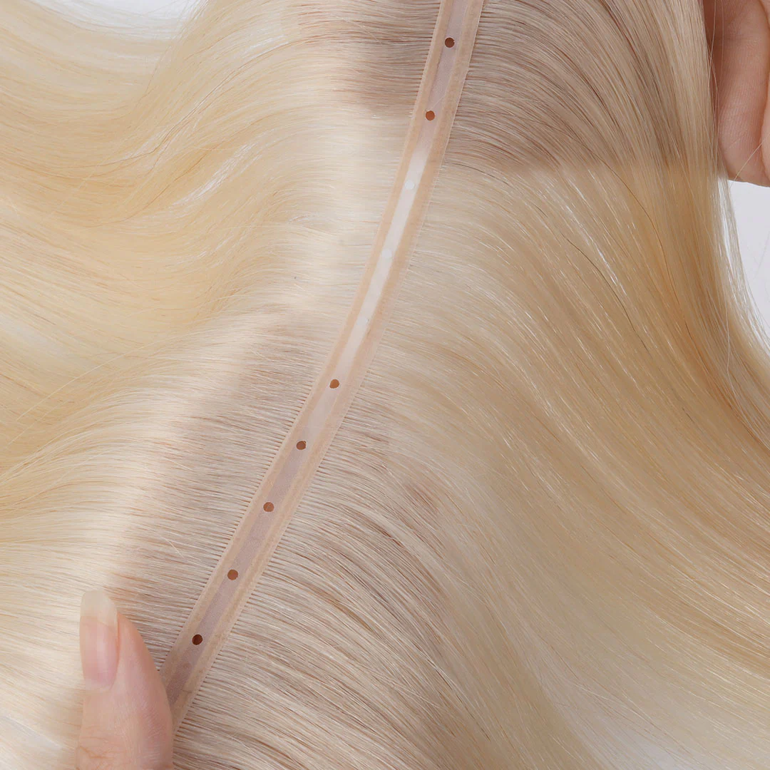 Jet Black (1) Butterfly Weft Hair Extensions (100g-160g) - Image 15