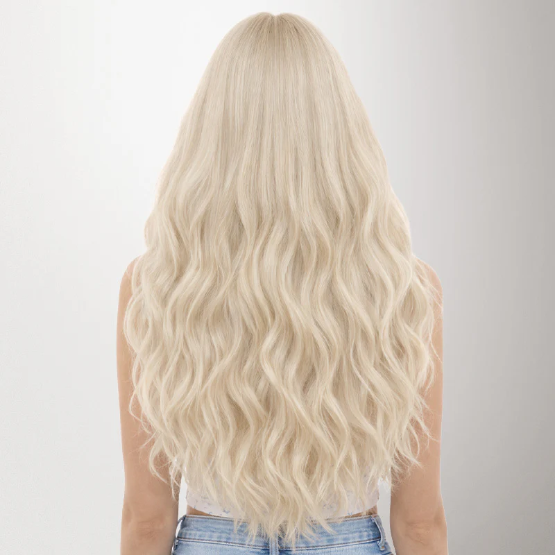 Pure Platinum Blonde (1000) Genius Tape Weft Hair Extensions 60g - Image 16