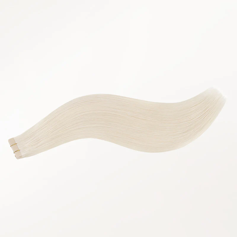 Pure Platinum Blonde (1000) Invisi Edge Tape-Ins 50g - Image 8