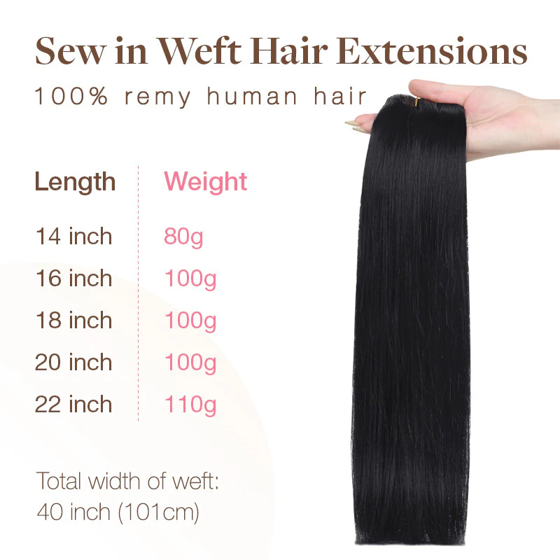 Silky Straight Undetectable Human Hair Extensions - Image 10