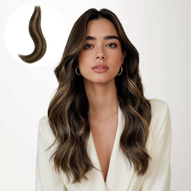 Tape-Ins Hair Extensions Highlights - Image 4