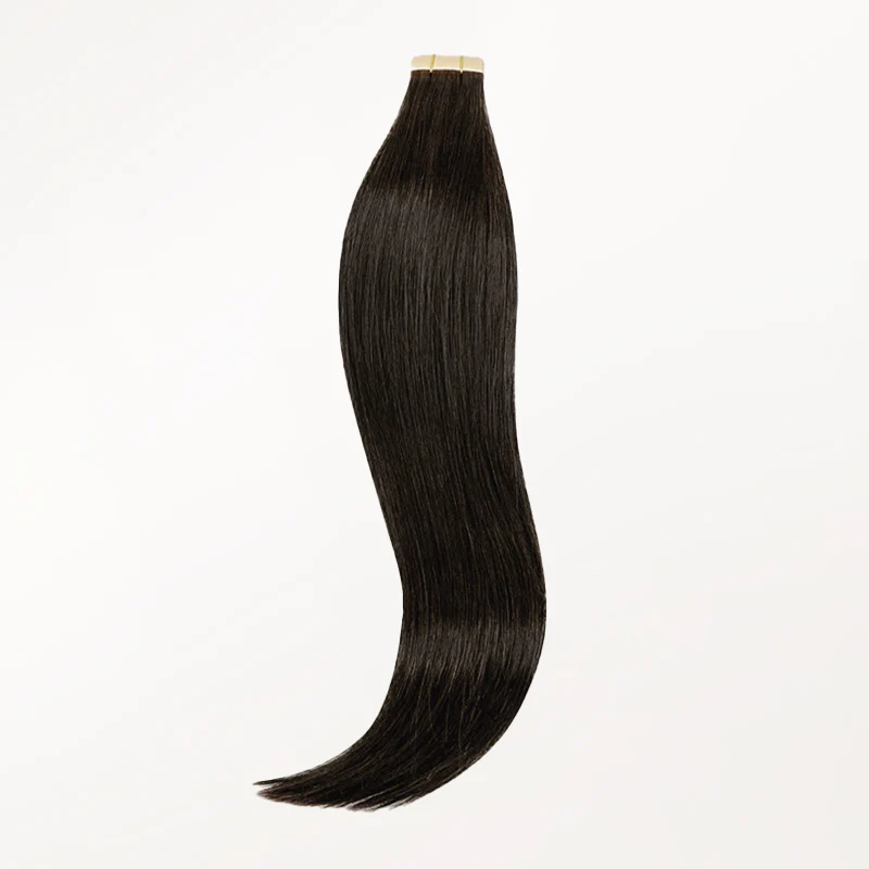 Tape-Ins Hair Extensions Brown Tones - Image 7