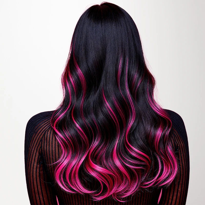 Tape-Ins Hair Extensions Colourful - Image 14